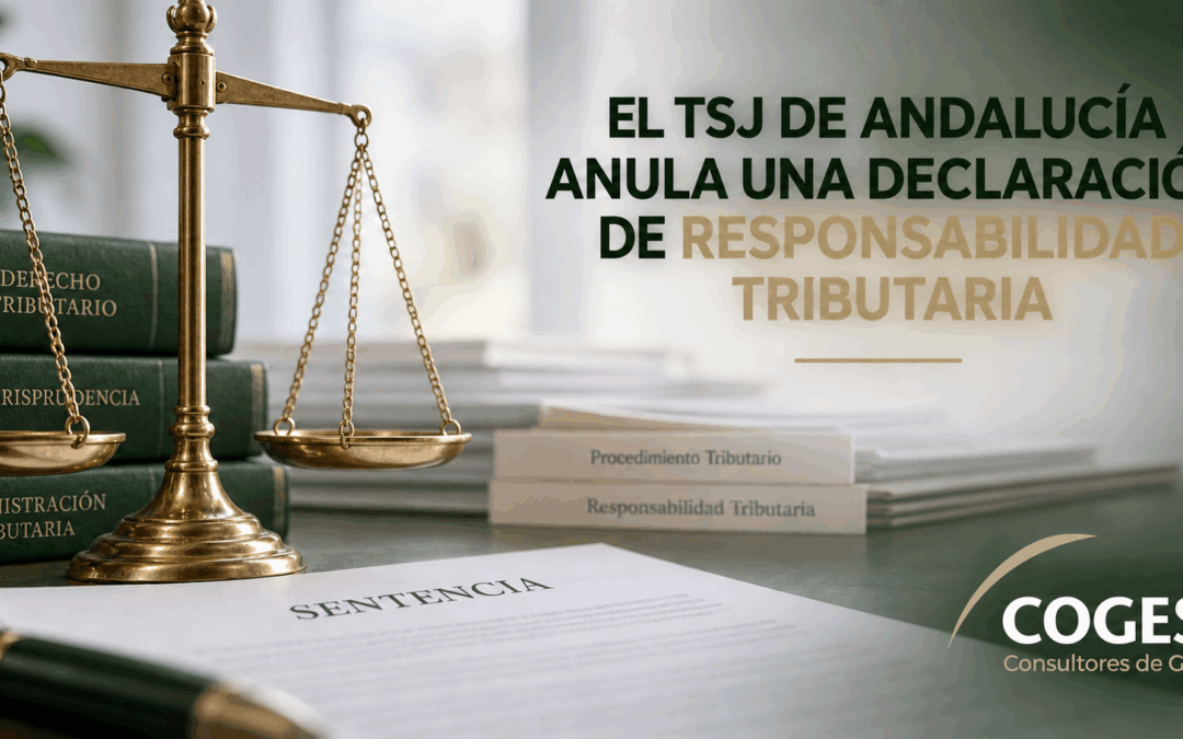 EL TSJ DE ANDALUCIA ANULA UNA DECLARACION DE RESPONSABILIDAD